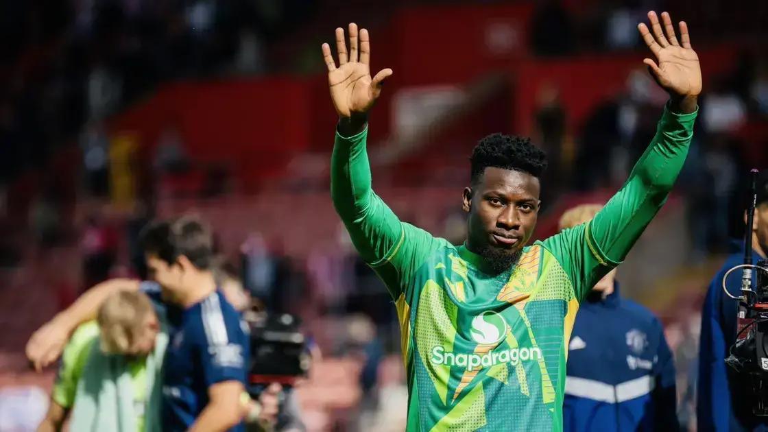 Onana Retorna ao Manchester United: Técnico Confirma Titularidade