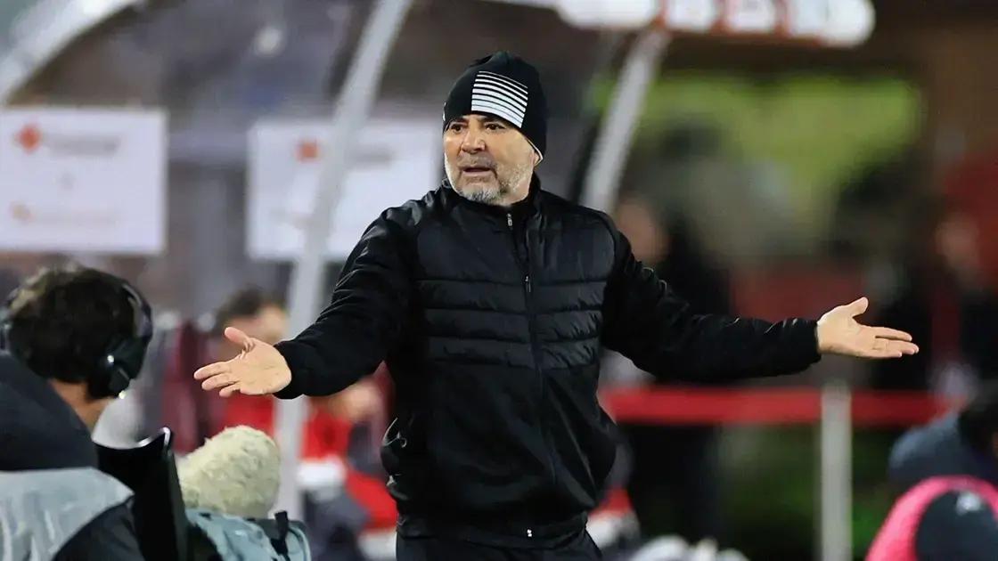 Sampaoli deve rejeitar proposta do Santos e voltar à estaca zero