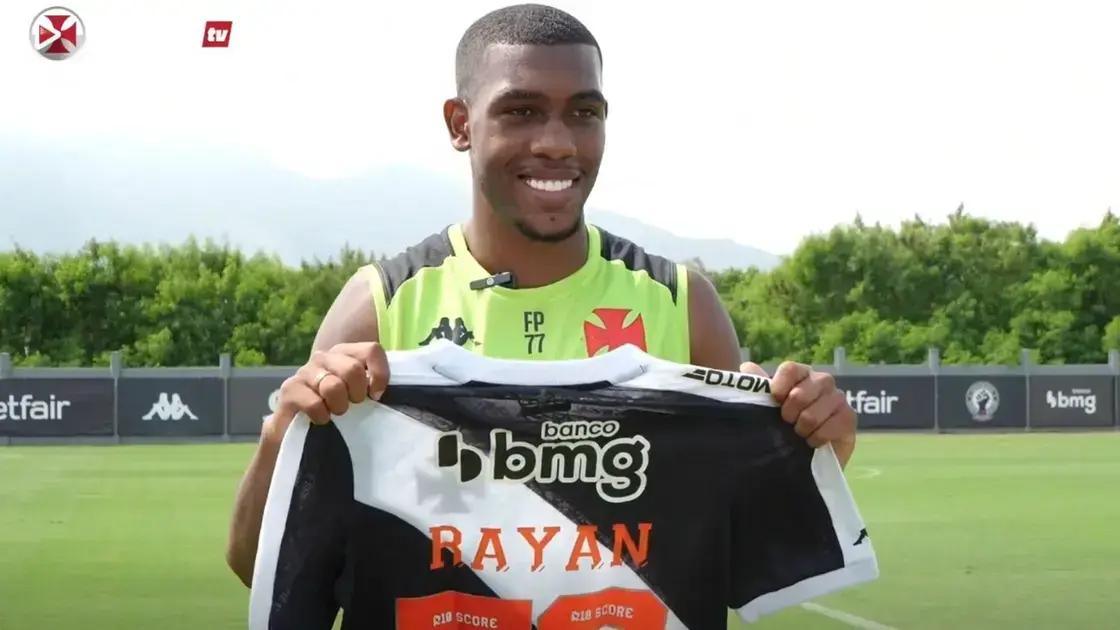 Vasco Homenageia Rayan: 50 Jogos como Profissional