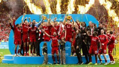 Aberdeen Conquista a Copa da Escócia e Impede Tríplice Coroa