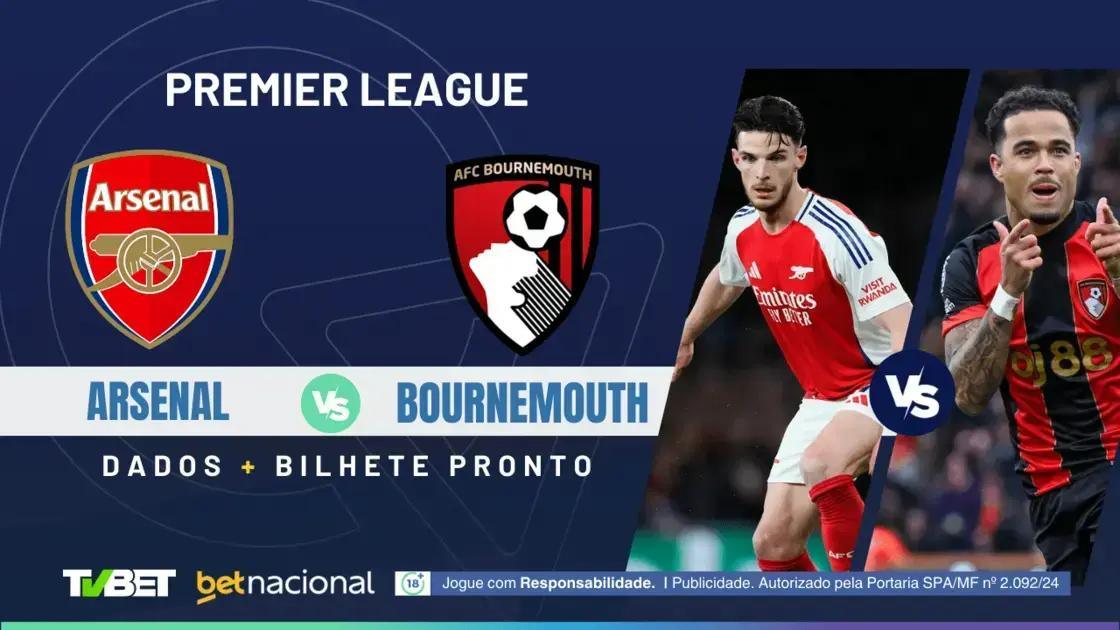 Arsenal x Bournemouth: Horário, Onde Assistir e Palpites Imperdíveis