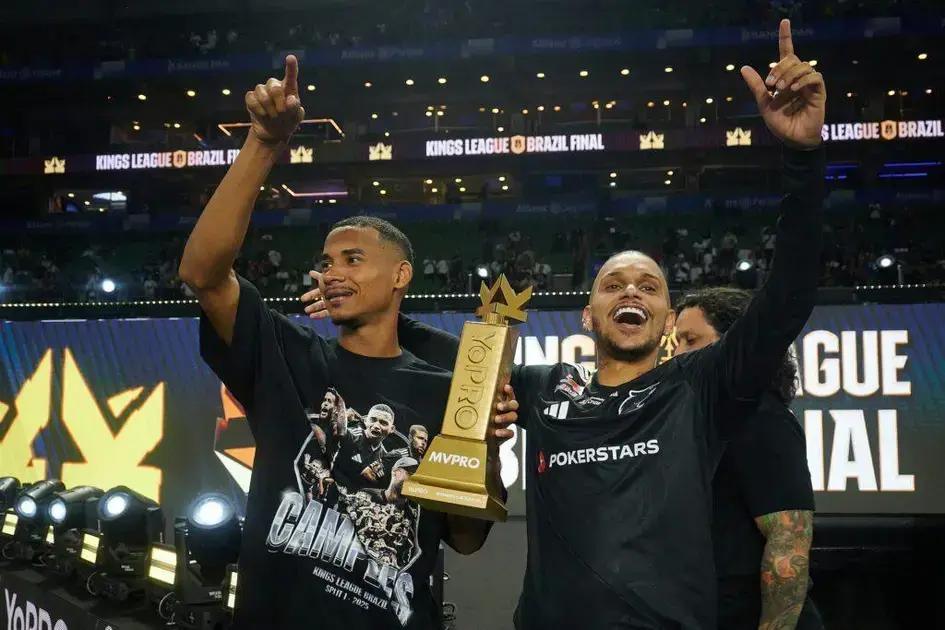 Kings League: Leleti é MVP e Artilheiro; Igor Rezende é Melhor Goleiro