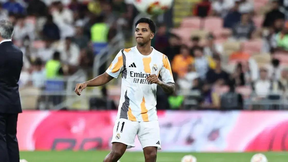 Rodrygo desfalca o Real Madrid e pode ficar fora da Seleção