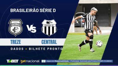 Treze x Central: 7 Dicas para Apostar e Onde Assistir Ao Vivo