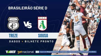 Treze x Sousa: Onde Assistir ao Vivo e Palpites Para o Jogo
