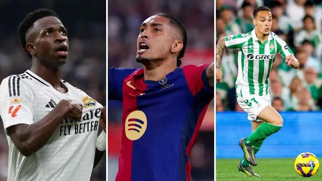 5 Brasileiros que Brilharam na LALIGA 2024/25: Confira o Balanço