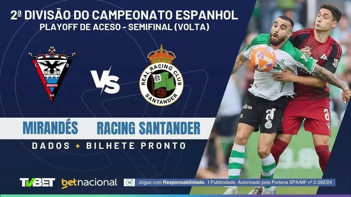 5 Dicas para Apostar no Mirandés x Racing Santander Hoje
