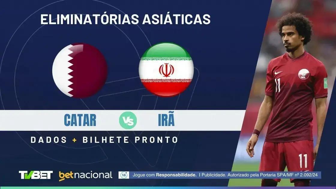 Catar x Irã: 5 Dicas para Apostar e Onde Assistir ao Vivo