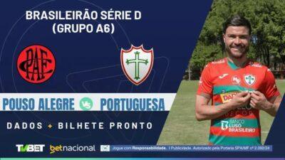 Pouso Alegre x Portuguesa: onde assistir, escalações e palpites 2024