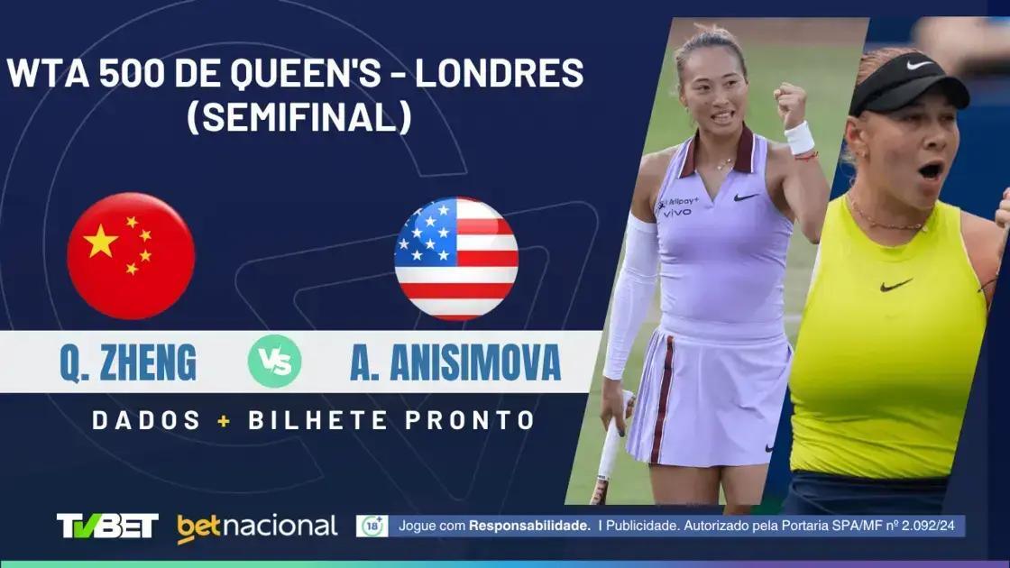 Qinwen Zheng x Amanda Anisimova: Onde Assistir, Horário e Palpites