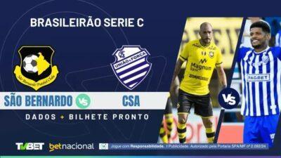 São Bernardo x CSA: 3 Palpites Quentes e Onde Assistir ao Vivo