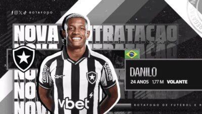 5 Fatos sobre Danilo, novo volante do Botafogo