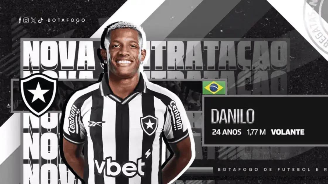 5 Fatos sobre Danilo, novo volante do Botafogo