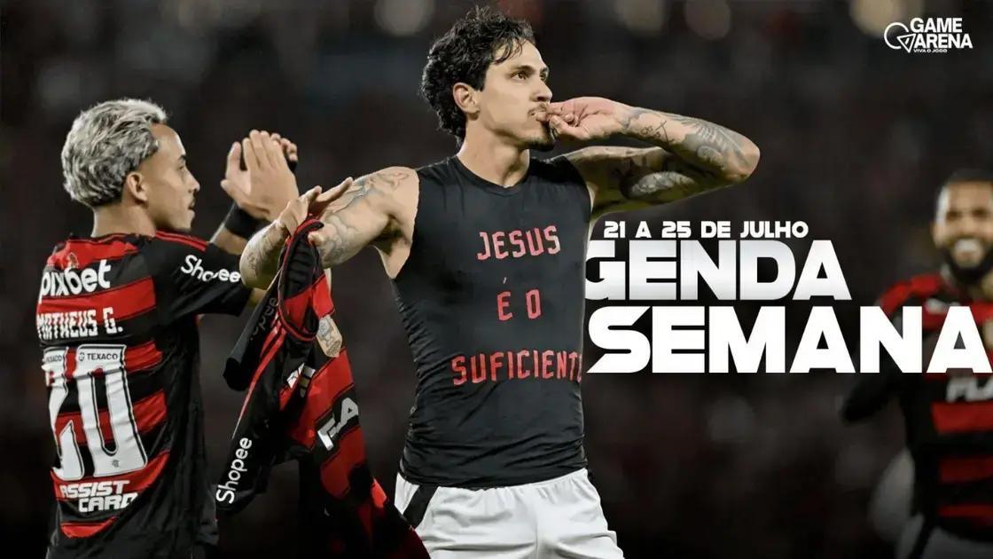 Agenda Esportiva da Semana: Jogos Imperdíveis de 21 a 25 de Julho