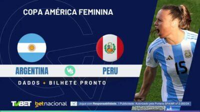 Argentina x Peru: onde assistir, escalações e palpites ao vivo