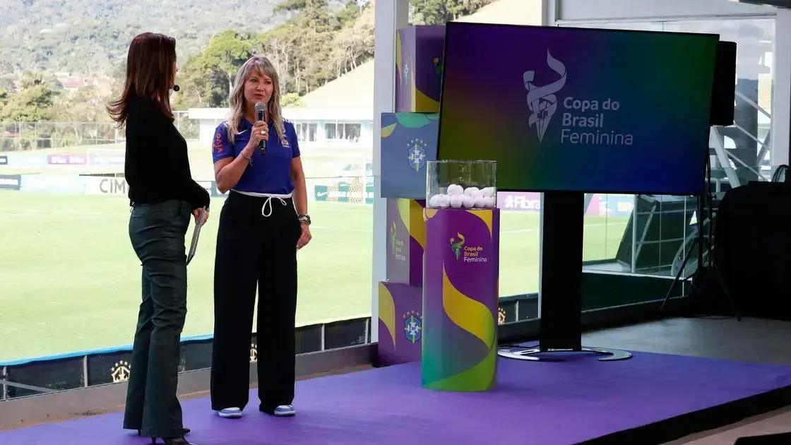 Copa do Brasil Feminina: 16 duelos da 3ª fase definidos após sorteio