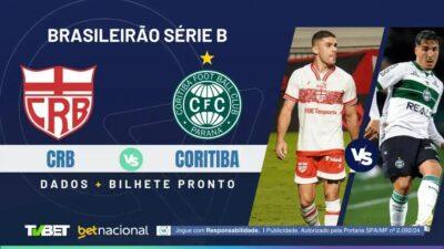CRB x Coritiba: 3 Palpites e Onde Assistir ao Vivo Hoje