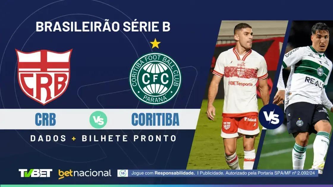CRB x Coritiba: 3 Palpites e Onde Assistir ao Vivo Hoje