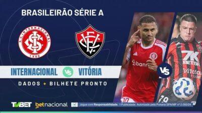 Internacional x Vitória: 3 Palpites e Onde Assistir ao Vivo