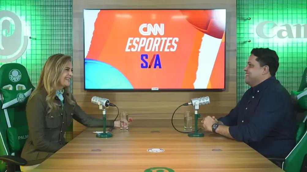 Leila Pereira na 100ª edição do Esportes S/A: liderança e desafios