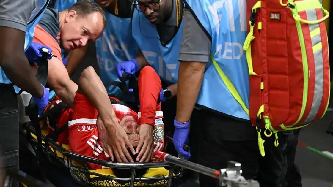 Lesão Musiala: Fratura na fíbula e recuperação incerta