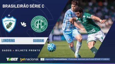 Londrina x Guarani: 3 Palpites e Onde Assistir ao Vivo
