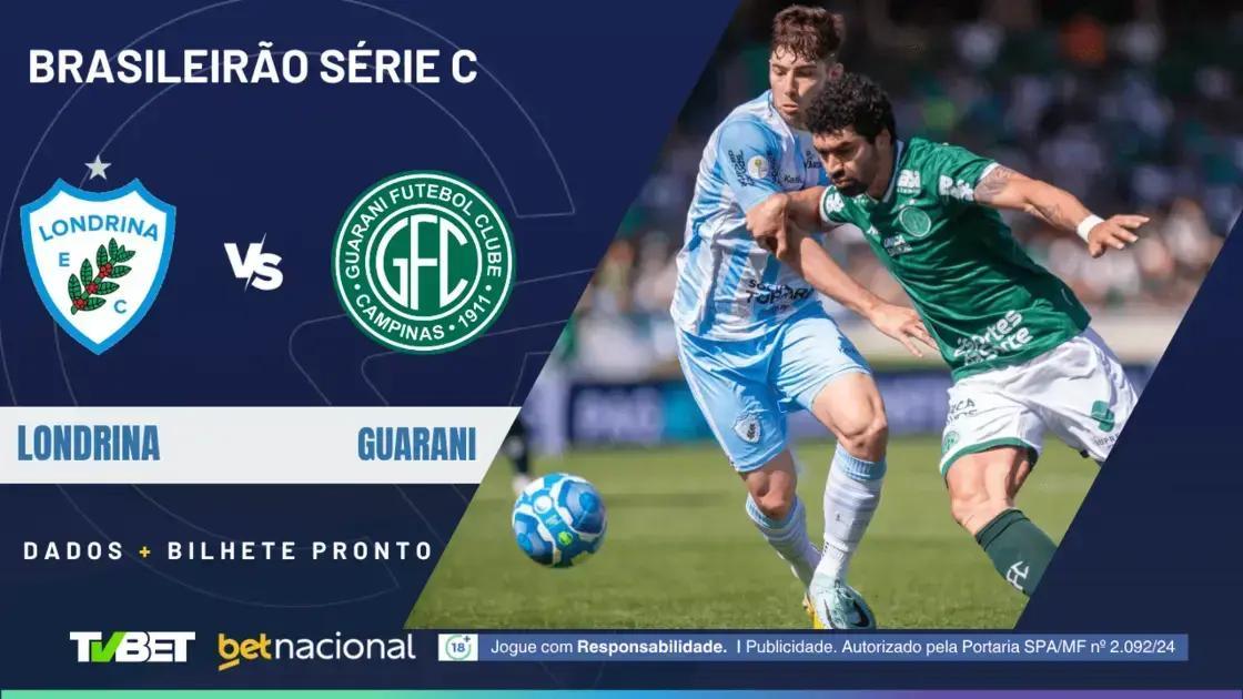 Londrina x Guarani: 3 Palpites e Onde Assistir ao Vivo