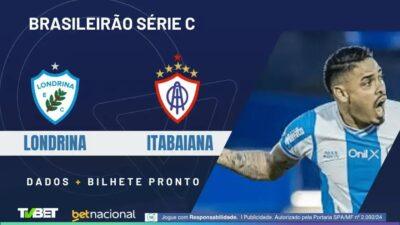 Londrina x Itabaiana: 3 Palpites e Onde Assistir ao Vivo