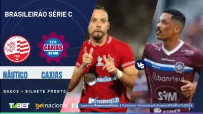 Náutico x Caxias: 3 Palpites e Onde Assistir ao Vivo Hoje