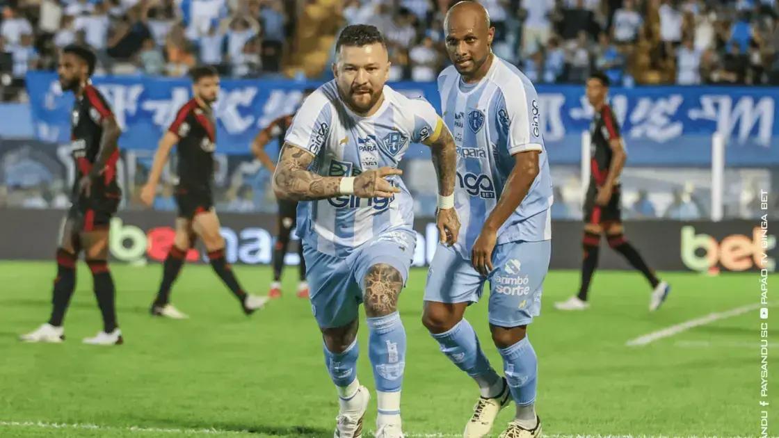 Paysandu busca empate emocionante contra Atlético-GO na Série B