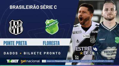 Ponte Preta x Floresta: 3 Palpites e Onde Assistir ao Vivo
