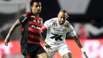 Santos vence Flamengo com gol de Neymar e se afasta do Z4