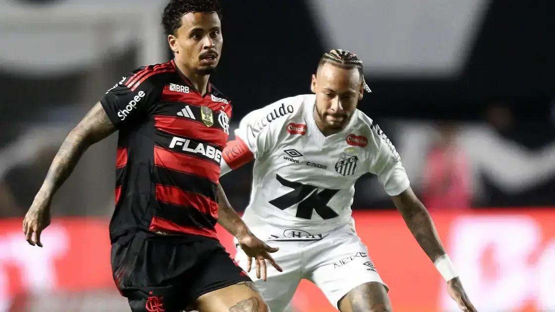 Santos vence Flamengo com gol de Neymar e se afasta do Z4